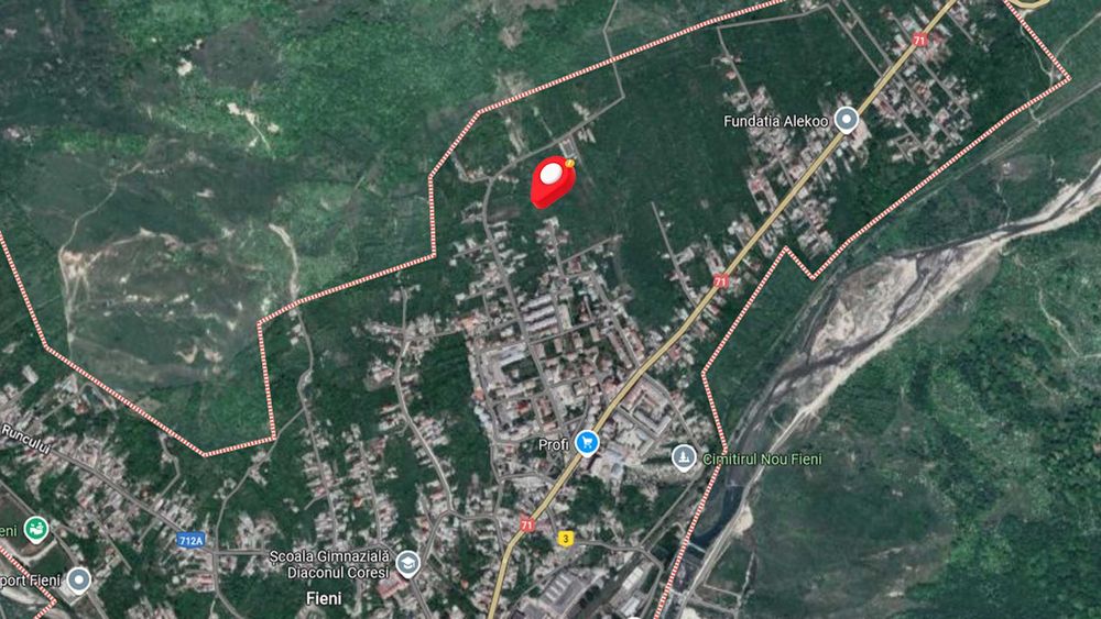 Teren intravilan Fieni