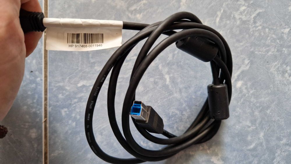 Vand Lot 46 buc cablu imprimanta USB3 Original HP 917468-002 la 300lei