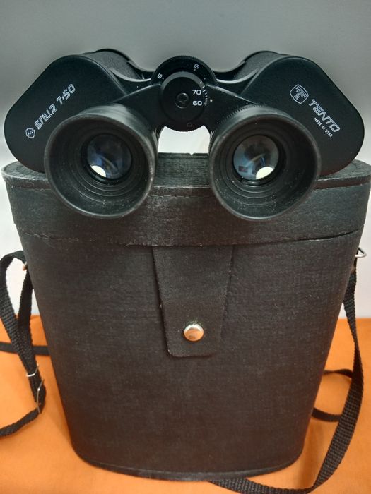 Советский бинокль БПЦ2 7х50 1990 года