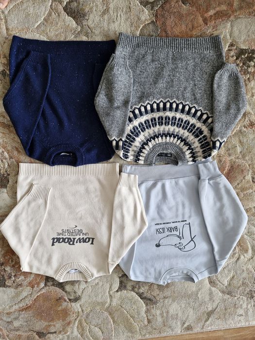 Set 4 piese :2 bluze si 2  pulovere ,Zara,marimea 130 ,stare foarte buna