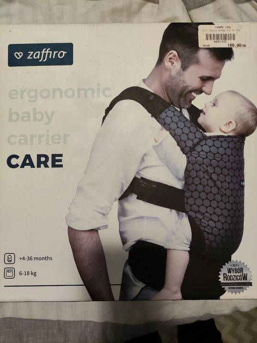 Ергономична раница за бебе от 4 до 36 месеца