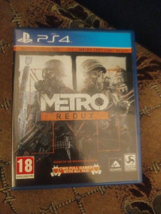 Продам игру метро на РС4, 5