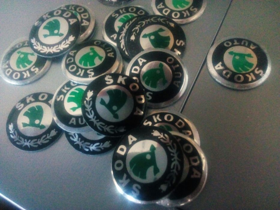 Skoda - Set 4 capace pentru jante aliaj