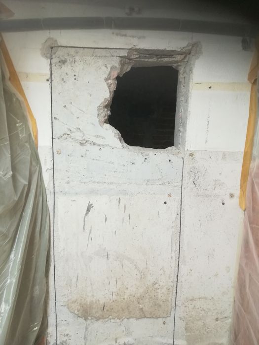 Диамантено безпрахово рязане на стени и подове от бетон, стоманобетон,