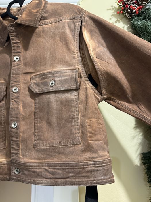 Пола и яке Rick Owens, размер 42, Дънков плат