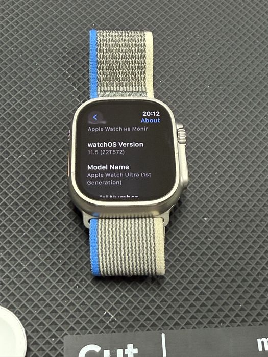 Часовник Apple Watch Ultra,GPS+Cellular,49mm titanium case