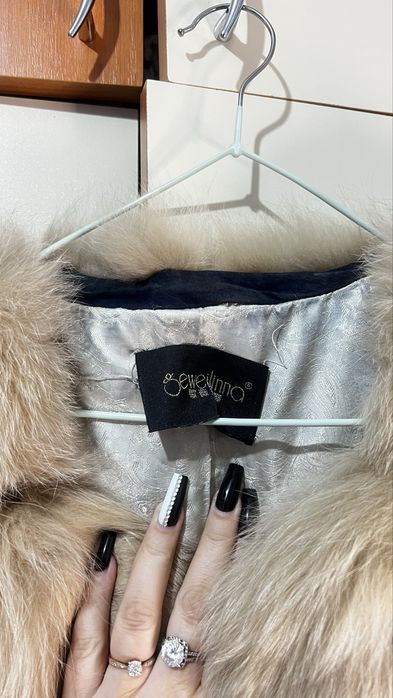 Vesta blana naturala XL(vine de S maxim M)