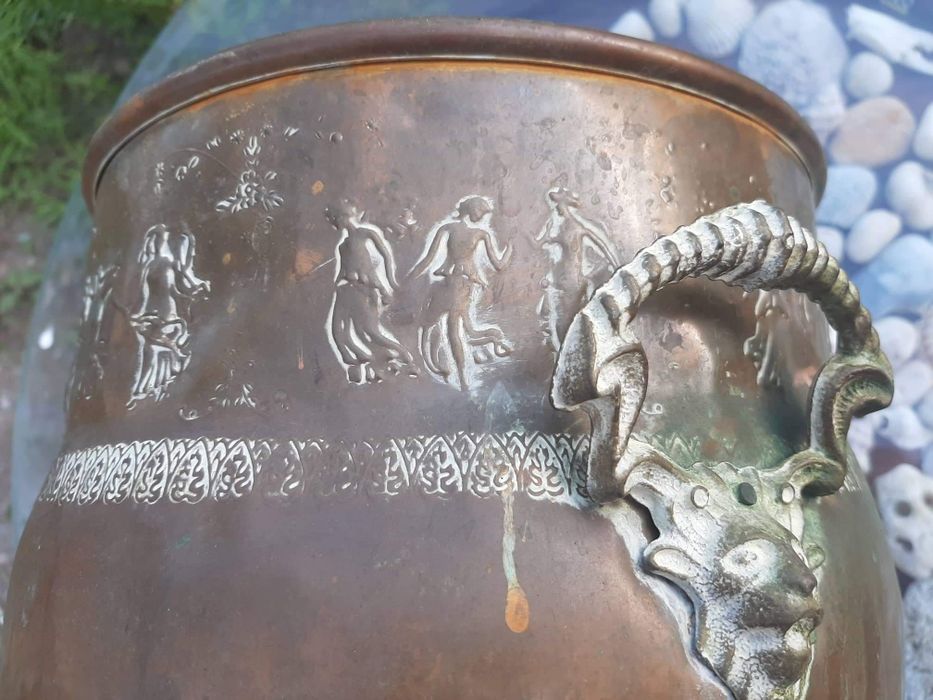 Шампанера медна антична