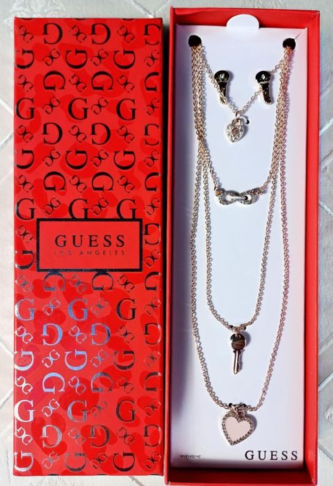 Guess нови, оригиналсни бижута с подаръчна кутийка