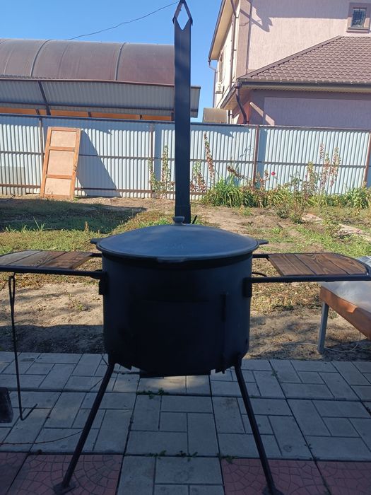 Продам печь с казаном