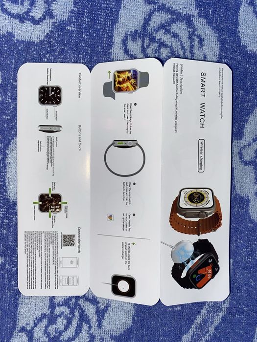 X8 ULTRA SMART WATCH Kafolati bilan