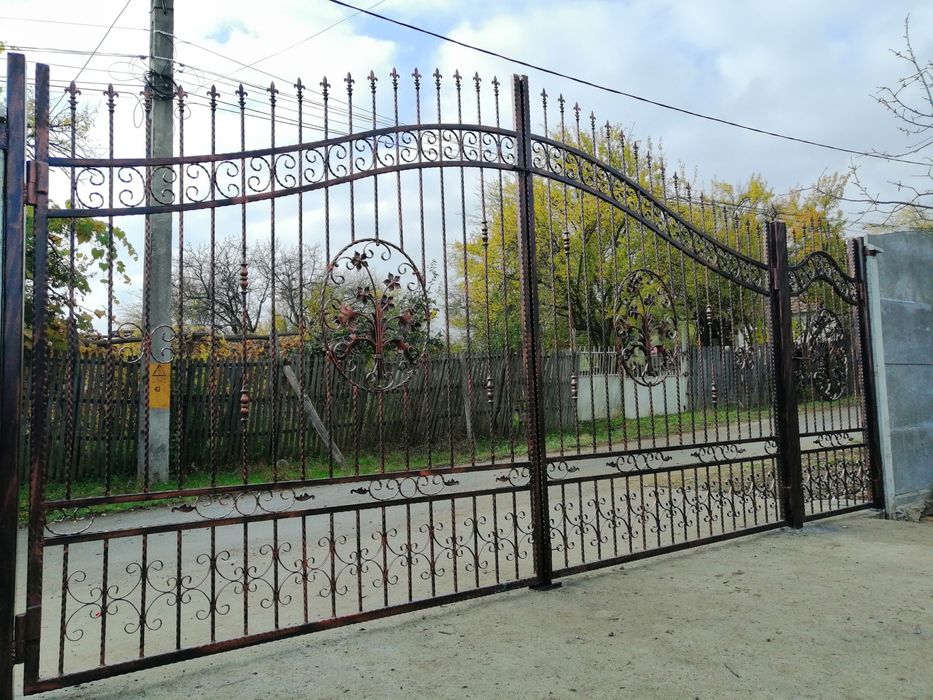Balcon din fier forjat