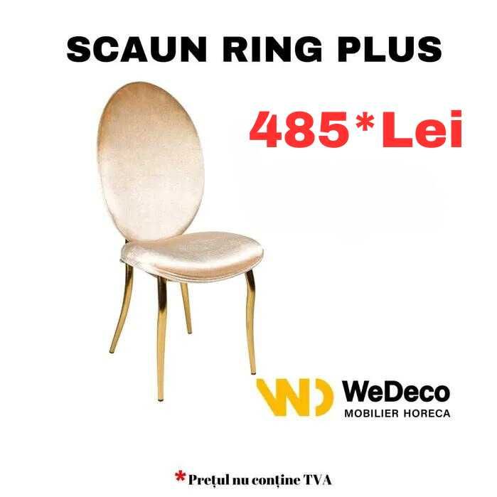 Scaun Nunta Auriu Evenimente RING PLUS - model nou 2024