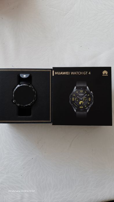 HUAWEI GT 4 46mm. Utilizat 1 an. Stare deosebită.