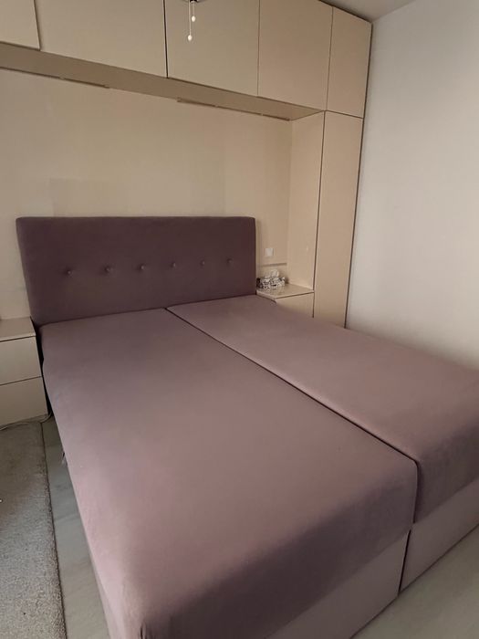 Pat dormitor cu lada de depozitare