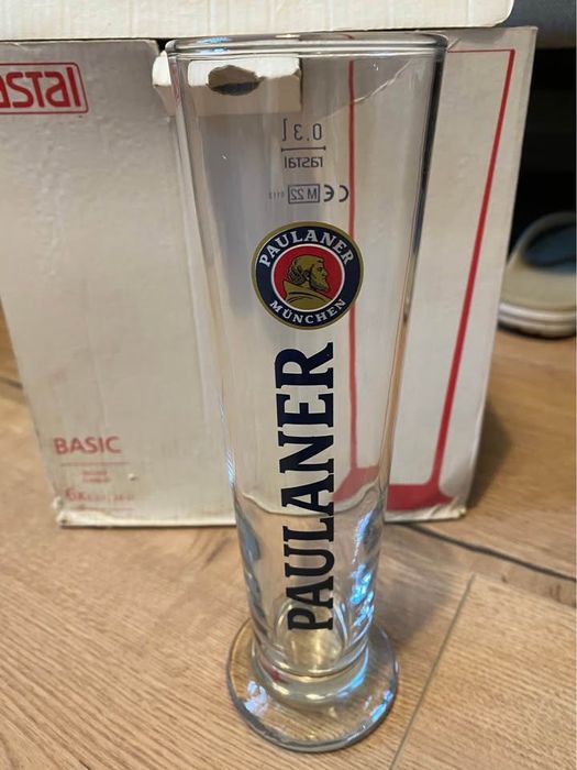 Халби за бира, Пауланер, 0,3 л., 6 броя