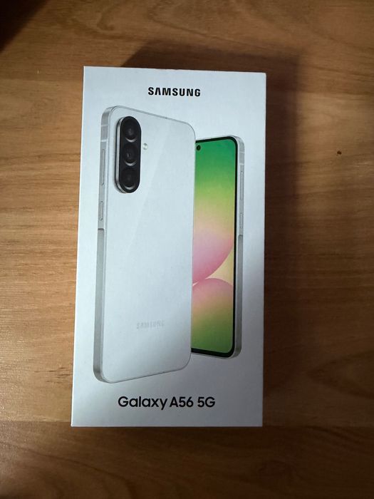 Samsung A56 5G 256GB Awesome Light Gray ЗАПЕЧАТАН