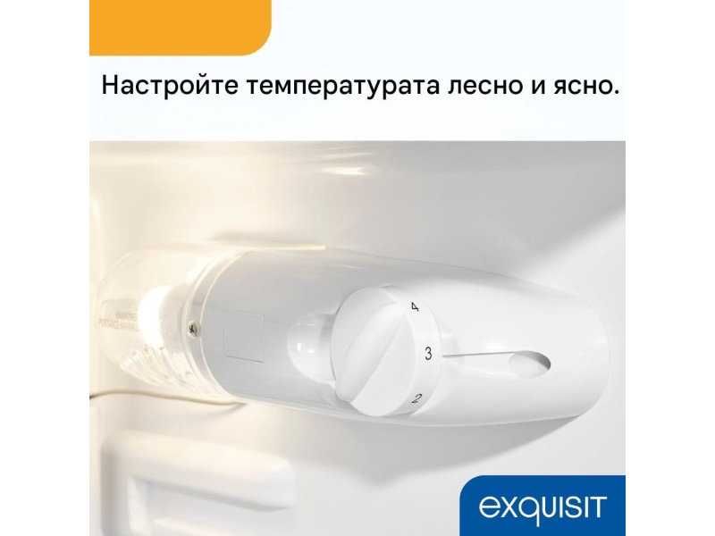 Мини Хладилник Exquisit KS585-V-091E - 75л, Черен