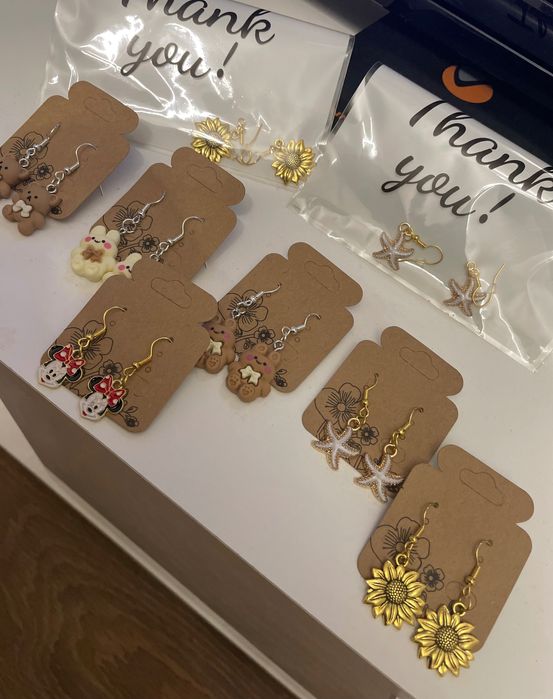 Ръчно изработени обеци