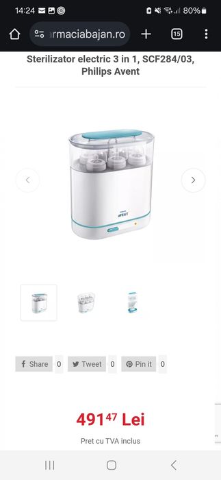Sterilizator calitate