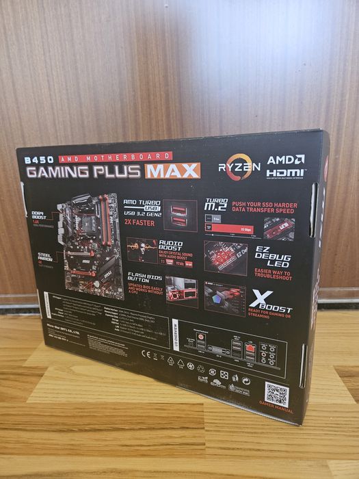 B450 gaming plus MAX ca NOUA