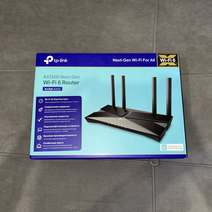 Wi-Fi роутер TP-LINK Archer AX10
