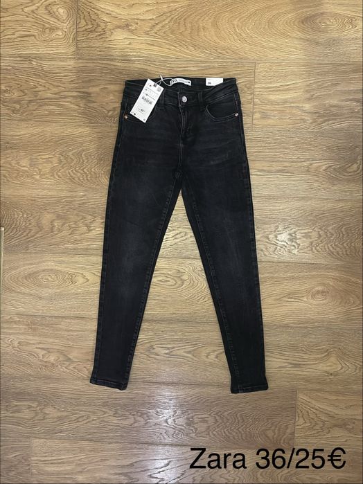 Нови Дънки и панталони Zara, H&M, Reserved и др. размер 36,38