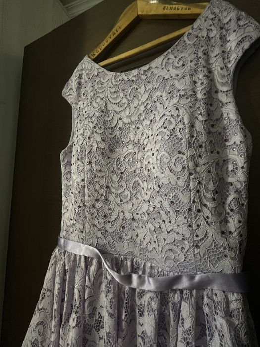 Платье вечерние фиолетовое