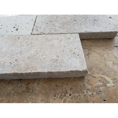 Piatra naturala/pavaj travertin/travertin Walnut 15.2 x 30.5 x 3 cm