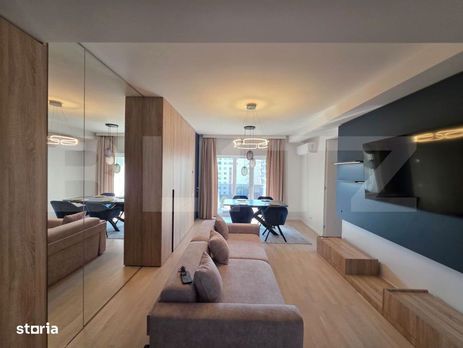 Apartament cu 2 camere, 56.80 mp, zona Bucegi Residence