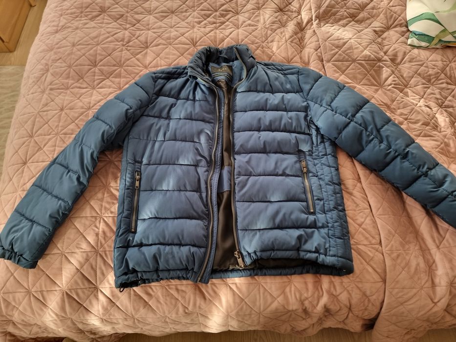 Дебело пухено мъжко зимно яке Zara, размер XL