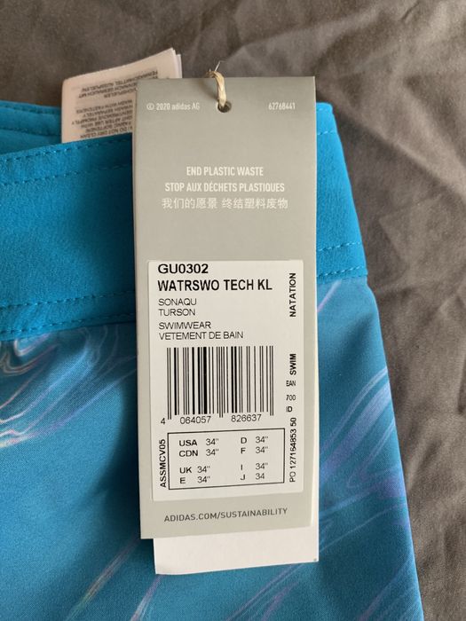 Short baie Adidas