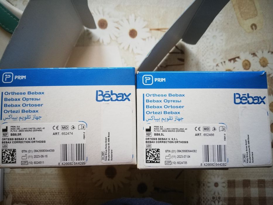 Orteze pediatrice Bebax Prim