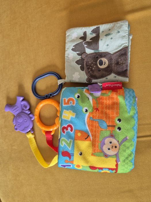 Меки книжки fisher price и babylove