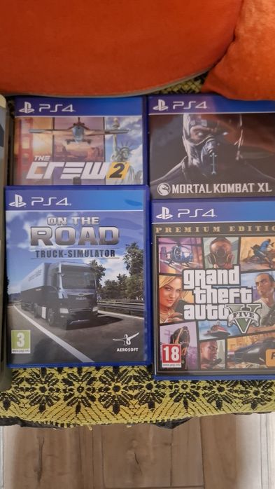 Playstation 4 с Волан с педали и скоростен лост