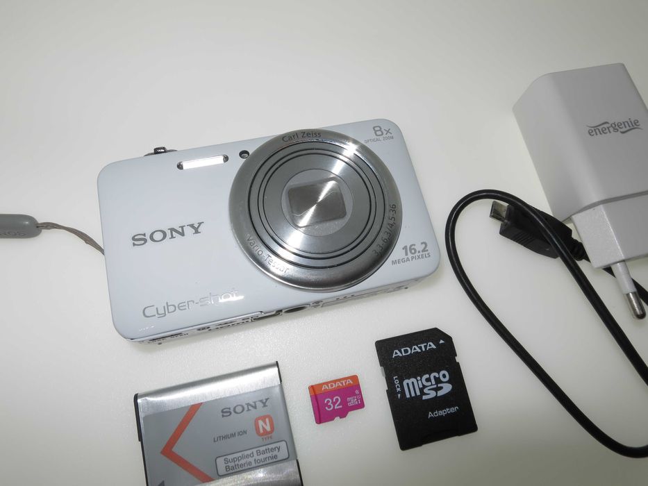 SONY Cyber-shot DSC-WX80 компактен фотоапарат дигитална камера FULL-HD