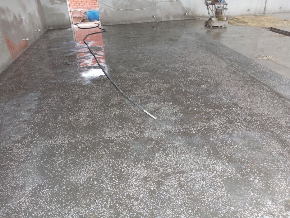 Мозаичные полы, стяжка