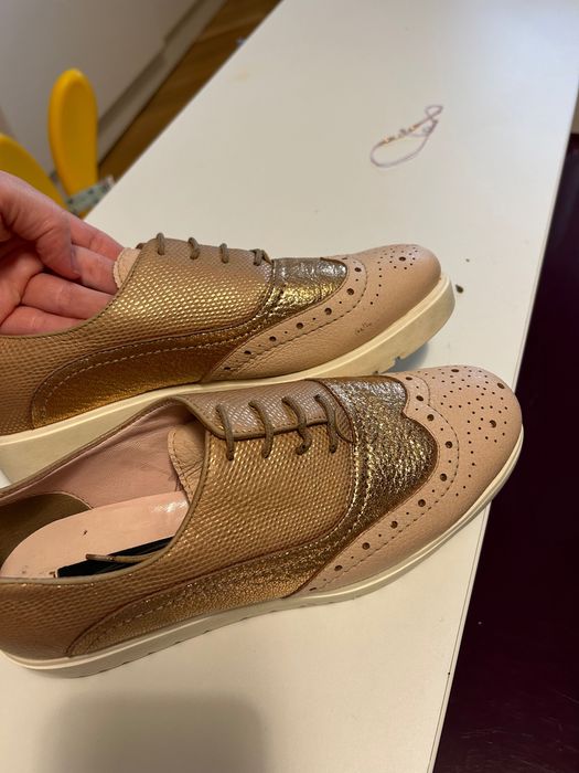 Papuci piele Garconi