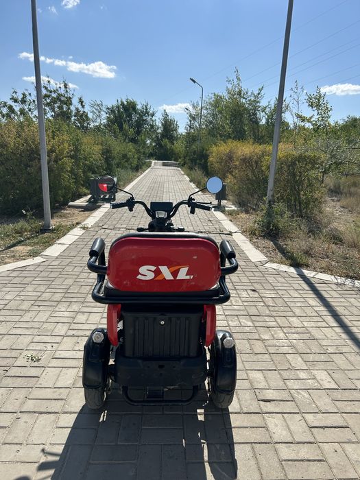 Электро мопед 3-х колесный