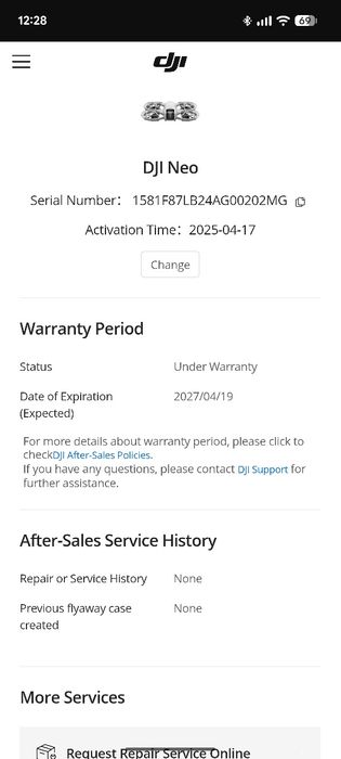 DJI Neo Motion fly more combo
