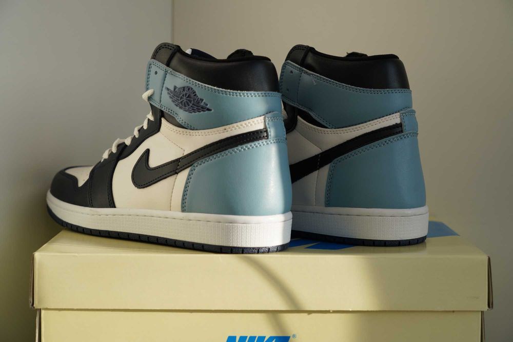 Adidași Jordan 1 OBSIDIAN - Toate Mărimile Disponibile, Cu Cutie