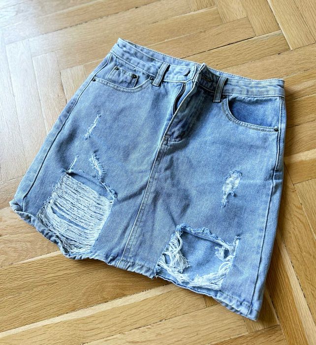 Дамска дънкова пола - нова