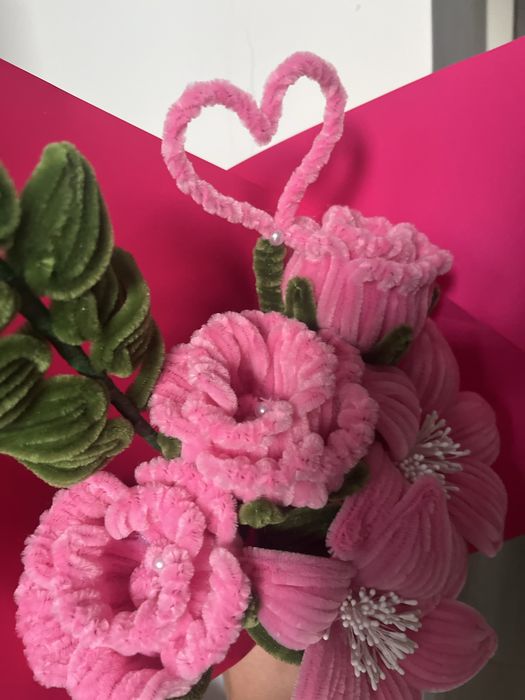 Buchet de flori handmade