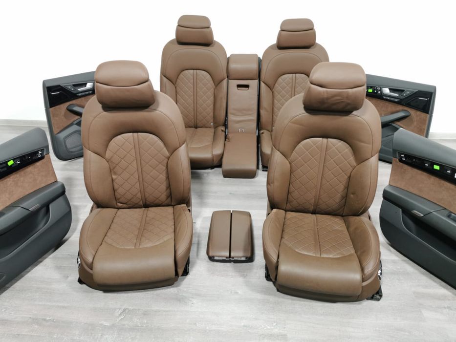 Interior Piele - Scaune Piele Audi A8 4H ( 2012 -2017 ) Incalzire Vol Stanga