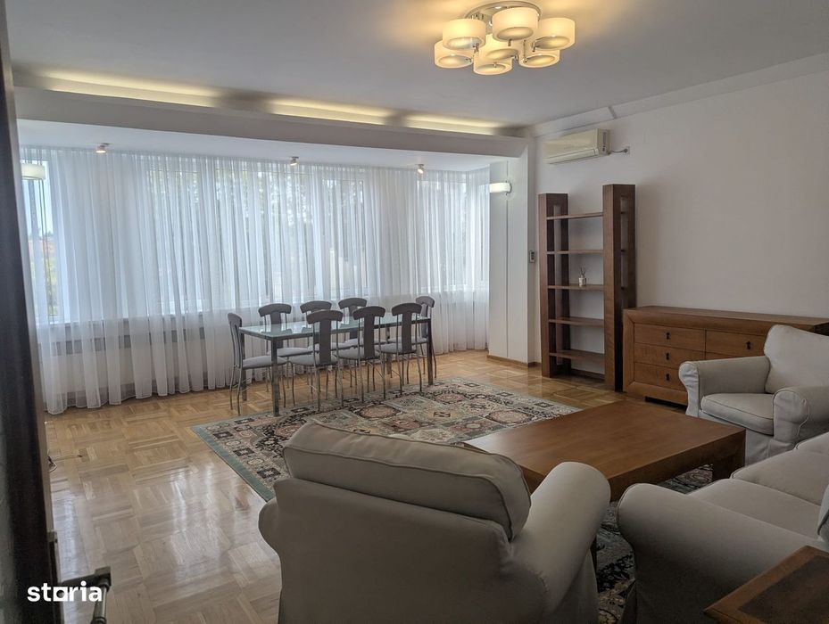 3 camere decomandat Primăverii,2 min Metrou Aviatorilor3 min Herăstrău