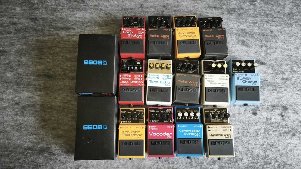 Pedala chitare electrice bass Behringer Fender VOX MXR Dunlop Blackstar