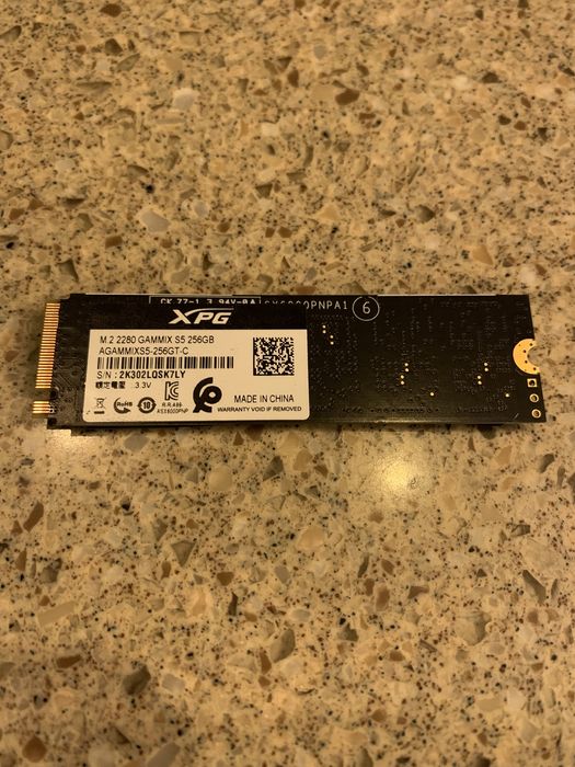 M.2 накопитель adata xpg gammix s5 256гб