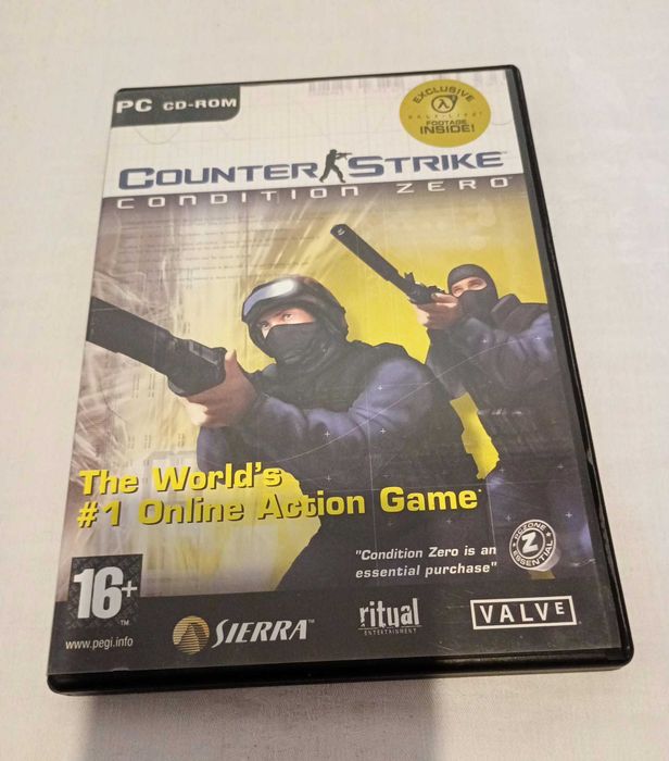 Lot Jocuri PC Retro Valve  - Counter-Strike Condition Zero, Half-Life 1 & 2 , Total Recon