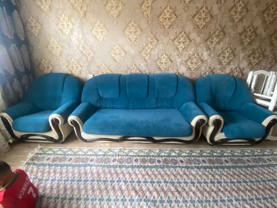 Диван с 2 креслами
