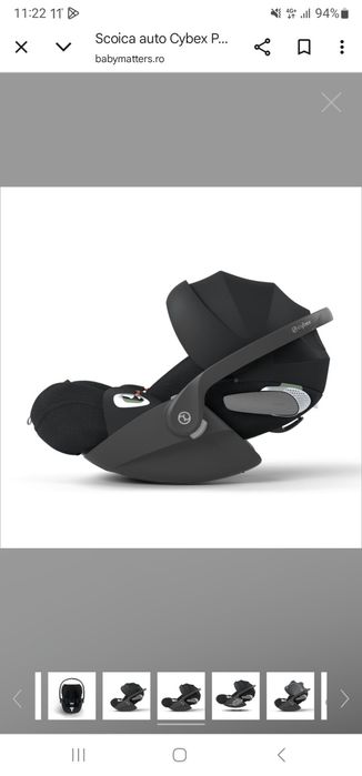 Scoica auto Cybex Platinum Cloud T Plus i-Size pentru copii, 0-24 luni